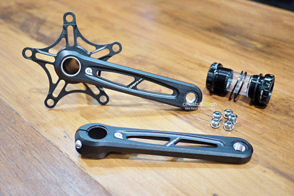 Litepro 130BCD Hollow Integrated Crank Arm Set