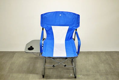 Director's Foldable Easy Carry Camping Chair with Side Table