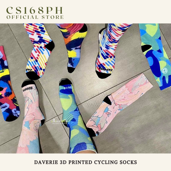 DAREVIE 3D Printed Cycling Socks