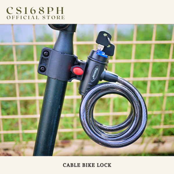 Bike top cable lock