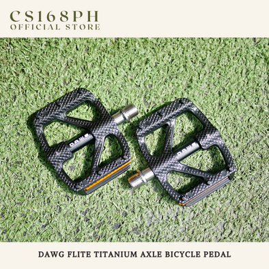 DAWG Flite Titanium Axle Bicycle Pedals