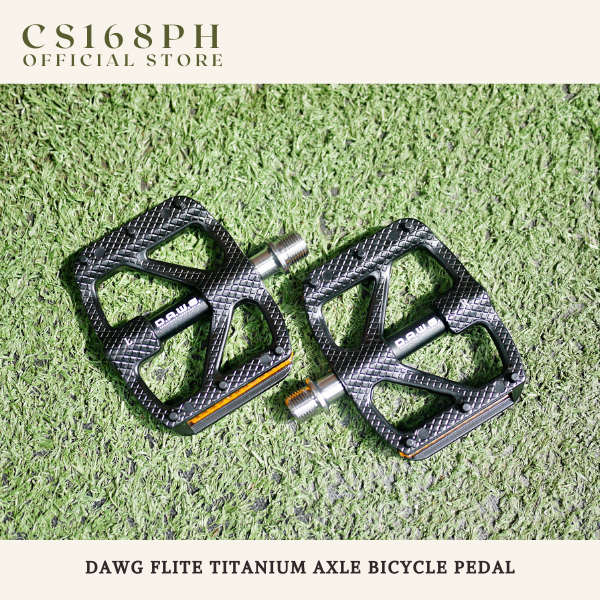 DAWG Flite Titanium Axle Bicycle Pedals CoolStuff168PH