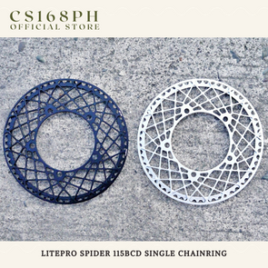 Litepro Spider 53T & 58T 115BCD Single Chainring