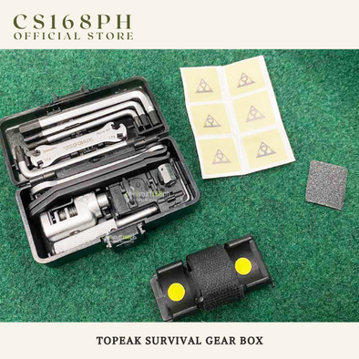 Topeak Survival Gear Box w/ Holding Clamp Tool